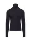Off-white Turtleneck Sweater In Sierra Leone Dark