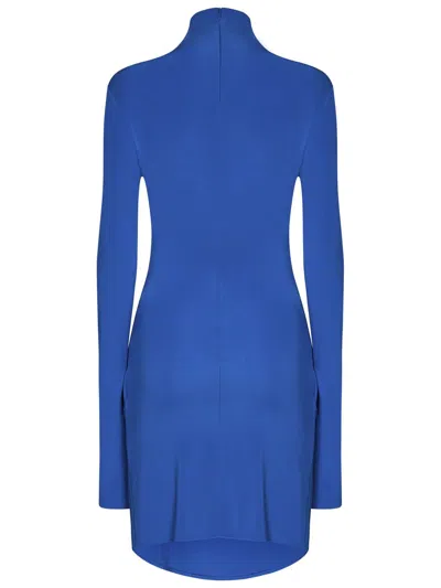 Off-white 'twist' Blue Viscose Dress