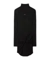 Off-white Mini Abito Twist In Black