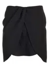 Off-white Virgin Wool Mini Skirt