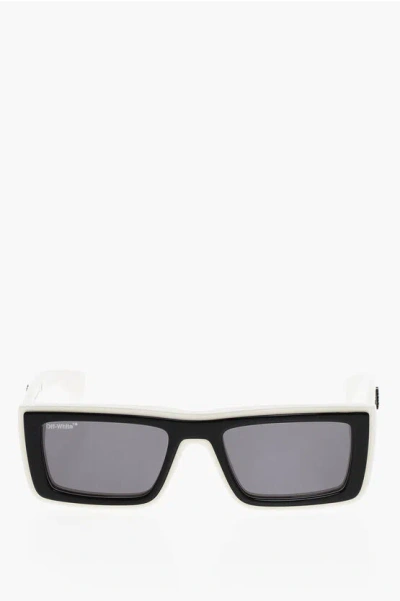 Off-white Two-tone Jacob Wayfarer Sunglasses In Multi