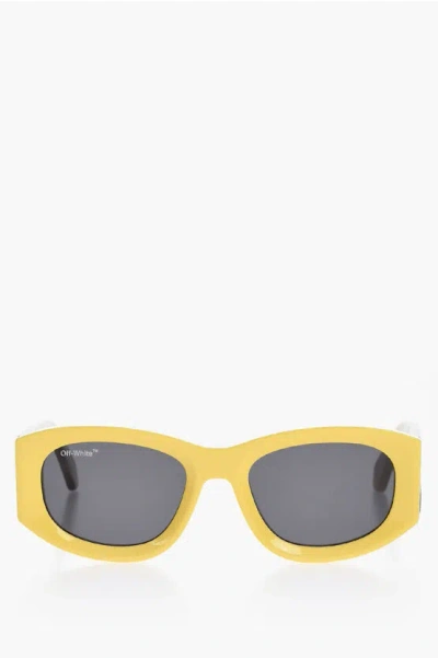 Off-white Two-tone Joan Sunglasses In Yellow