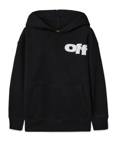 OFF-WHITE OFF-WHITE KIDS LOGO PRINTED HOODIE