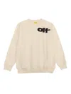Off-white Type Graphic Crewneck Off White - Black In White