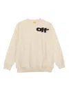 Off-white Type Graphic Crewneck Off White - Black In White