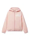 Off-white Type Graphic Windbreaker In Pink