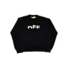 Off-white 'type Logo' Crewneck Sweater Kids In Animal Print
