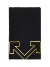 Off-white Type Logo Scarf In Black