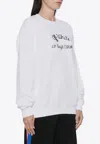 Off-white Crewneck Sweatshirt With In White