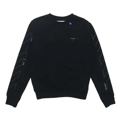 OFF-WHITE OFF-WHITE UNFINISHED 3M ARROW CREW NECK SWEATER