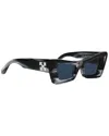 Off-white ™ Unisex Accra 49mm Sunglasses In Black