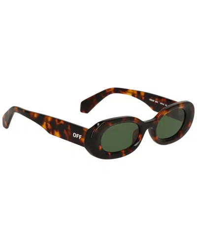 Off-white Unisex Amalfi 49mm Sunglasses In Brown