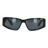 Off-white Square-frame Tinted Sunglasses In Black
