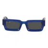 Off-white Rectangle-frame Sunglasses In Blue