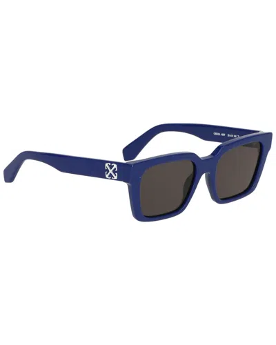 Off-white ™ Unisex Branson 53mm Sunglasses In Blue