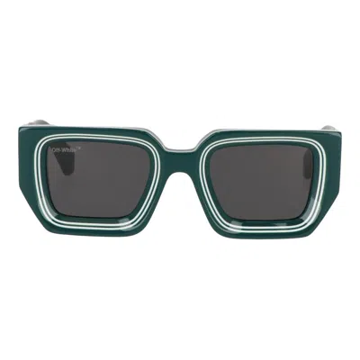 Off-white Off White Unisex Green Sunglasses
