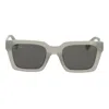 Off-white Off White Unisex Grey Sunglasses In Gray