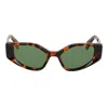 Off-white Off White Unisex Havana Sunglasses In Brown