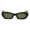 Off-white Off White Unisex Havana Sunglasses In Brown