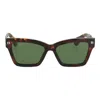 Off-white Tortoiseshell Tinted-lenses Sunglasses In Brown