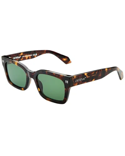 Off-white Unisex Midland 52mm Sunglasses In Brown