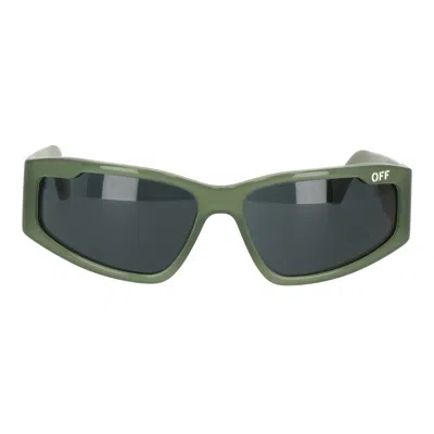 Off-white Off White Unisex Olive Sunglasses In Green