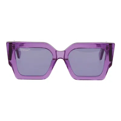 Off-white Off White Unisex Purple Sunglasses