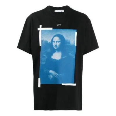 OFF-WHITE OFF-WHITE UNISEX SS21 MONA LISA PRINTING BLACK