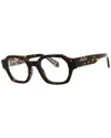 Off-white ™ Unisex Style 7y 52mm Optical Frames In Brown