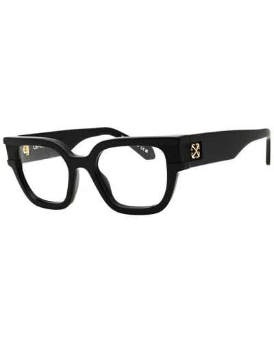 Off-white ™ Unisex Style 85 51mm Optical Frames In Black