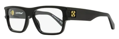 Off-white Unisex Style 86 Eyeglasses Oerj086 1000 Black 56mm