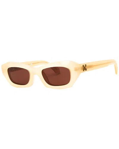 Off-white ™ Unisex Venezia 49mm Sunglasses In Yellow