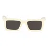 Off-white Off White Unisex White Sunglasses In White