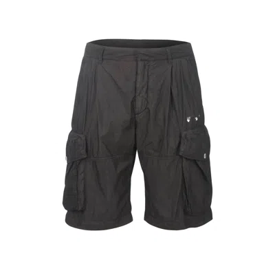 Off-white Off White Utility Shorts In Black