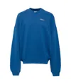 Off-white Vanish Arrow Over Sweatshirt In Blue