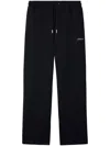 Off-white Black Jogging Trousers With Off Logo In Black