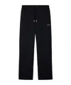 Off-white Men's Jogging Trousers With Logo Detail In Black