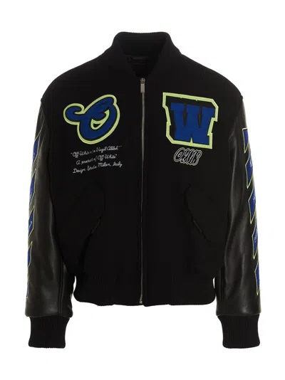 OFF-WHITE VARS HAMMER' BOMBER JACKET