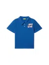 Off-white Varsity Arrow Polo In Blue