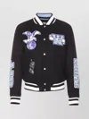 Off-white Off White Men Eagle Wool Varsity Jacket