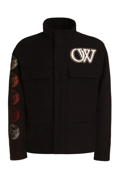 Off-white Varsity Virgin Wool Jacket