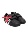 Off-white Velcro Vulcanized Black Whit In Black