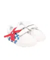 Off-white Boys Vulcanized Velcro Strap Trainers Eu 36 Uk 3 By Childsplay Clothing In White