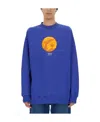 Off-white Sweatshirt With Venus Print Extra In Blue