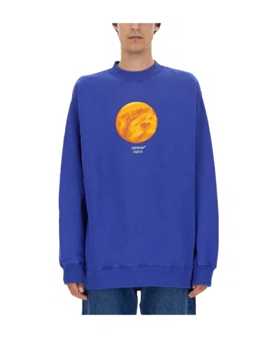 OFF-WHITE OFF-WHITE VENUS PRINT CREWNECK SWEATSHIRT