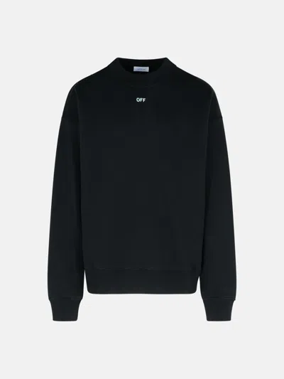 Off-white 'vibe Arrow' Black Cotton Sweatshirt