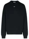Off-white Logo Printed Crewneck Sweatshirt In Black