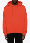 Off-white Vibe Arrow Skate Hooded Sweatshirt In Orange