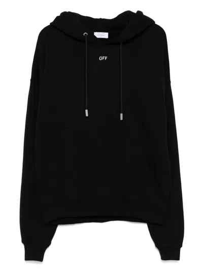 Off-white Off White™ Black Caravaggio Mery Print Hoodie