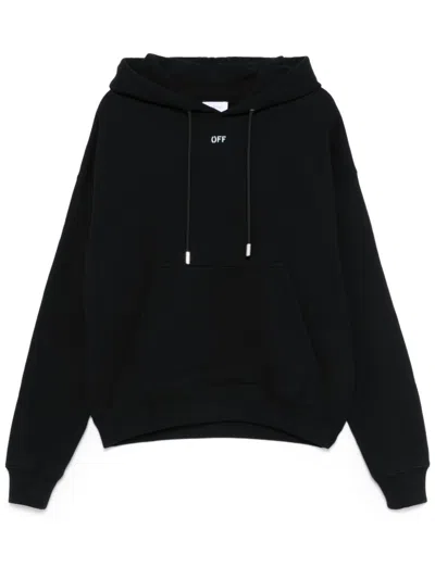 Off-white St. Matthew Over Cotton Hoodie Sweatshirt In Multicolor
